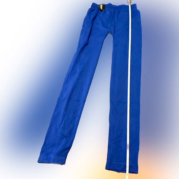 NWT Blue Leggings | OS Regular - Picture 9 of 10